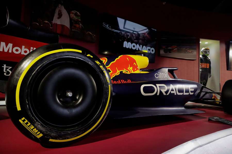 Red Bull Racing exhibit in Mexico