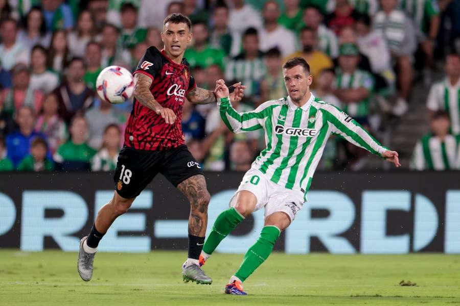 Lance del último Betis-Mallorca