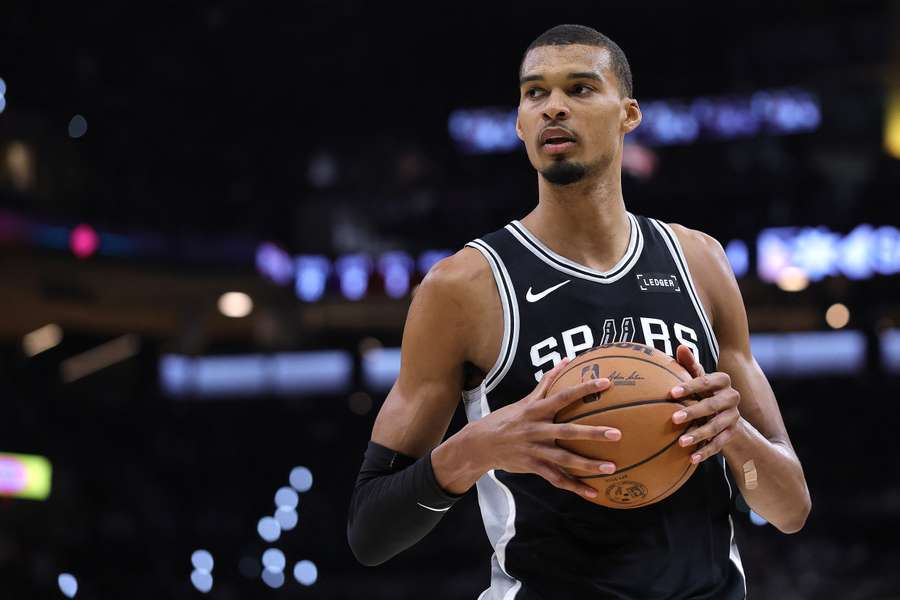 Victor Wembanyama led the San Antonio Spurs to a Game 5 win in the NBA playoffs.