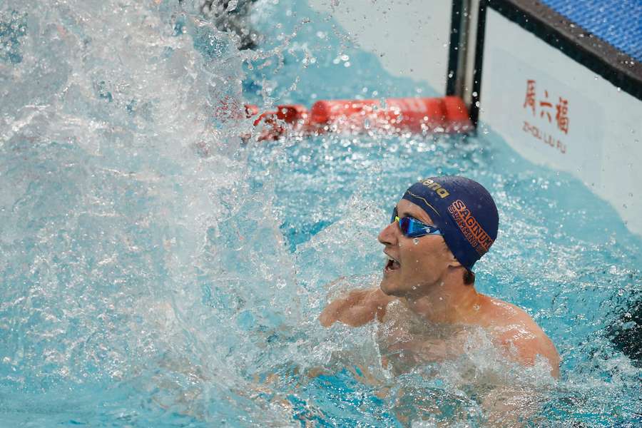 McEvoy won 50m freestyle gold at the China Open Swimming Championship earlier this year.