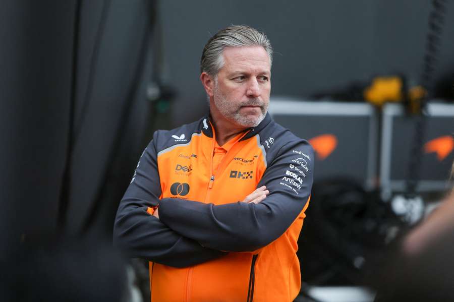 Zak Brown au Grand Prix de Belgique.
