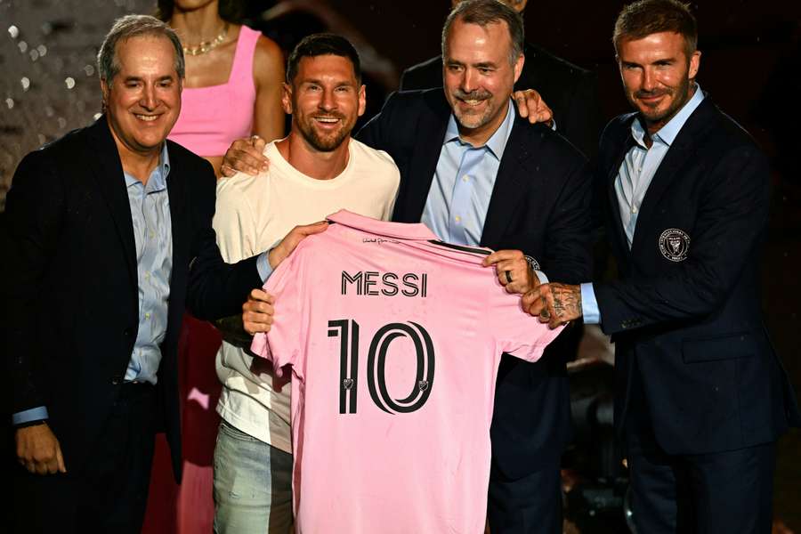 Messi wordt gepresenteerd bij nieuwe club Inter Miami