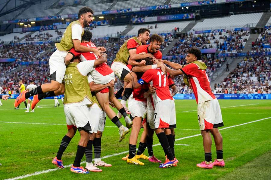 Egypt are into the semis