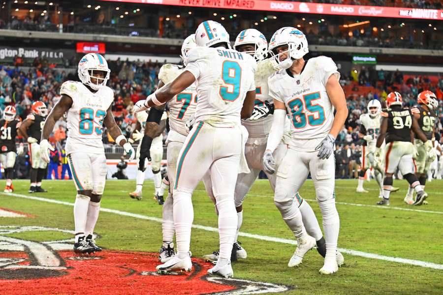 Les Dolphins cette saison.