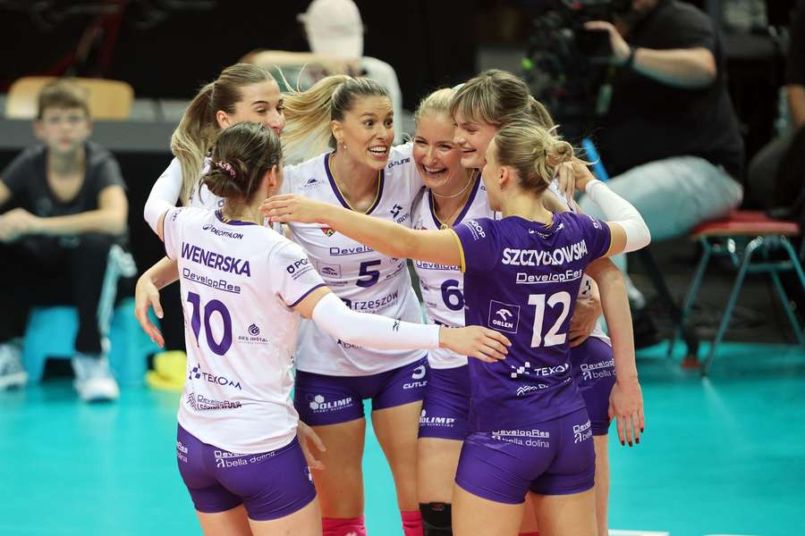 Siatkarki DevelopRes Rzeszów pokonały ŁKS Commercecon Łódź i zdobyły Superpuchar Polski