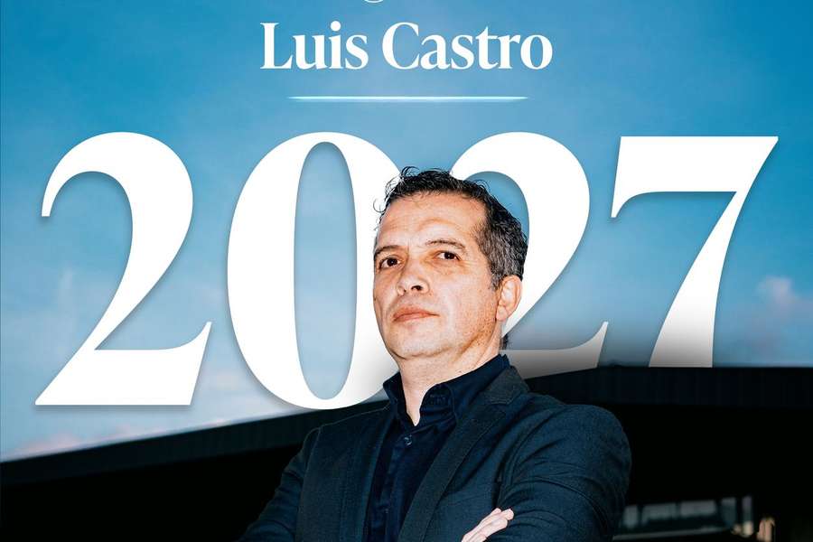 Luís Castro prolongou a ligação à equipa da Ligue 2