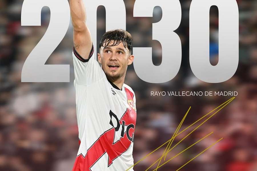 Ratiu signs new Rayo Vallecano contract Ratiu signs new Rayo Vallecano contract