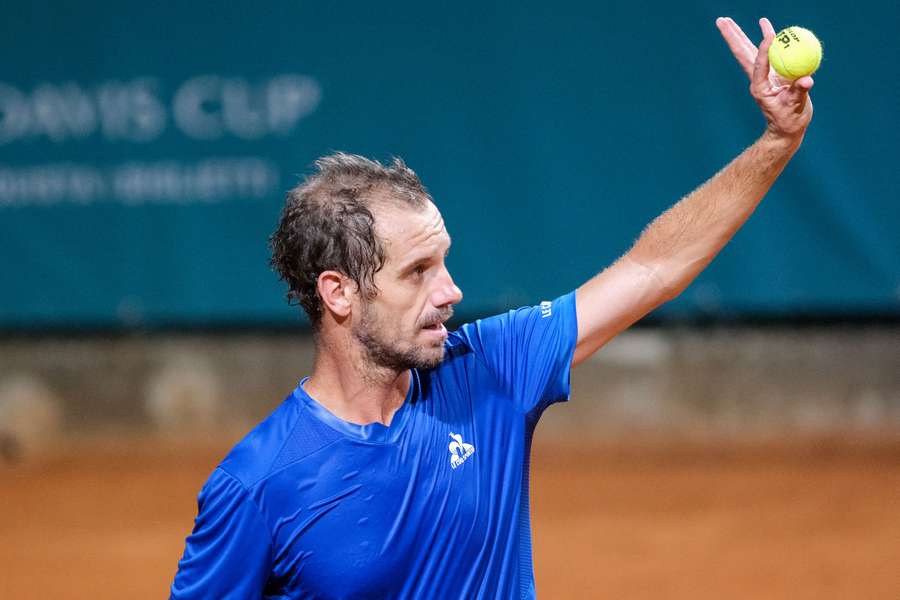 Richard Gasquet sta per uscire di scena.