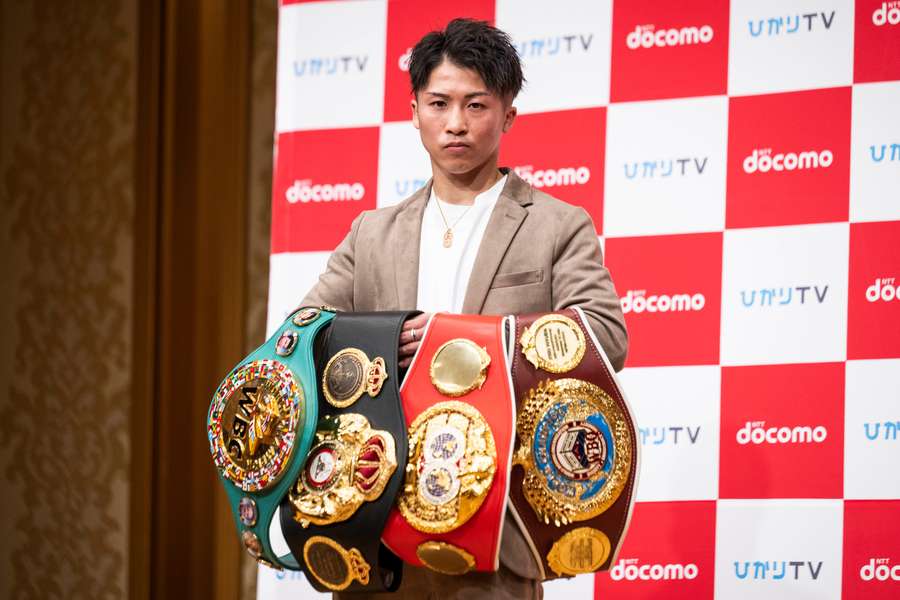 Inoue said there was "a lot of talent in the super-bantamweight division" and he is willing to bide his time to reach the top