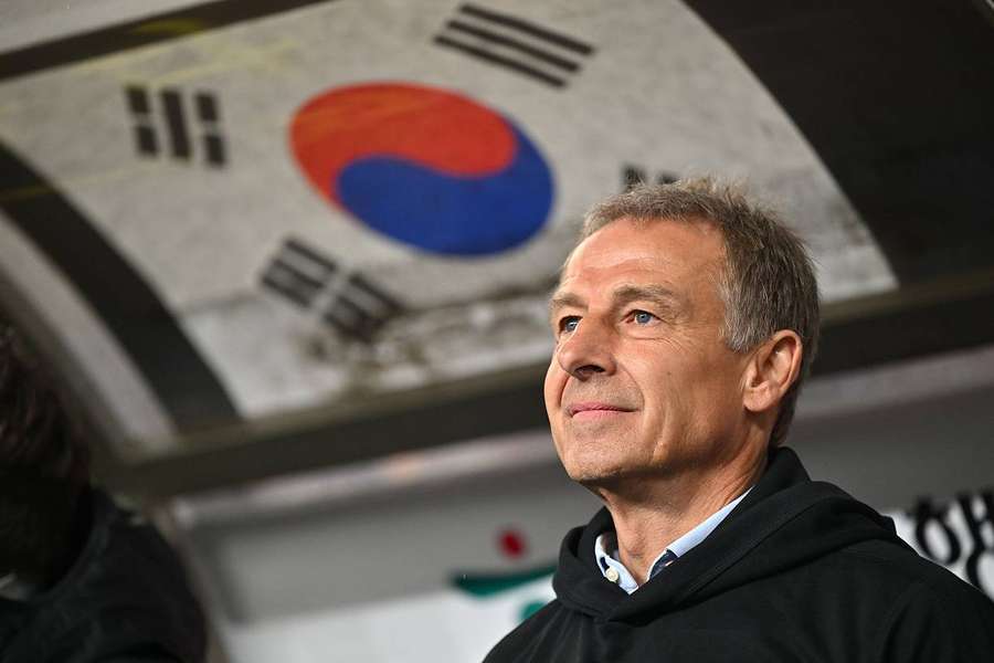 Jürgen Klinsmann sur son nouveau banc.