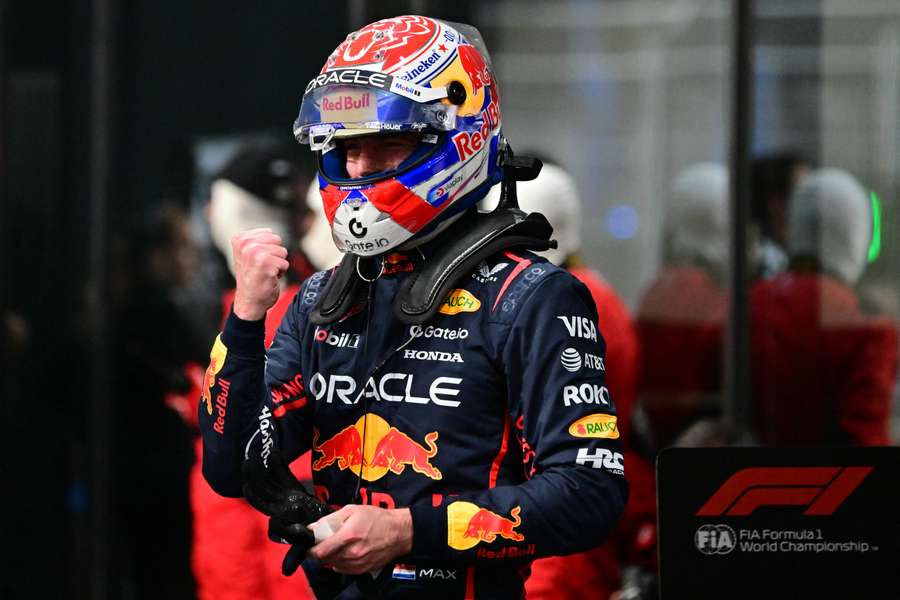 Verstappen après sa pole position ce samedi.