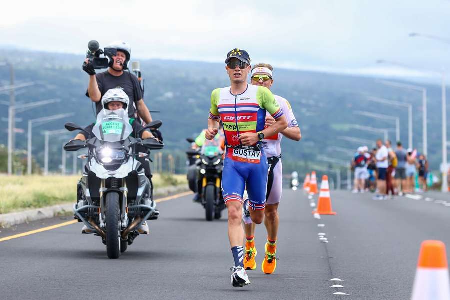 Norway's Iden wins Ironman World Championship in record time