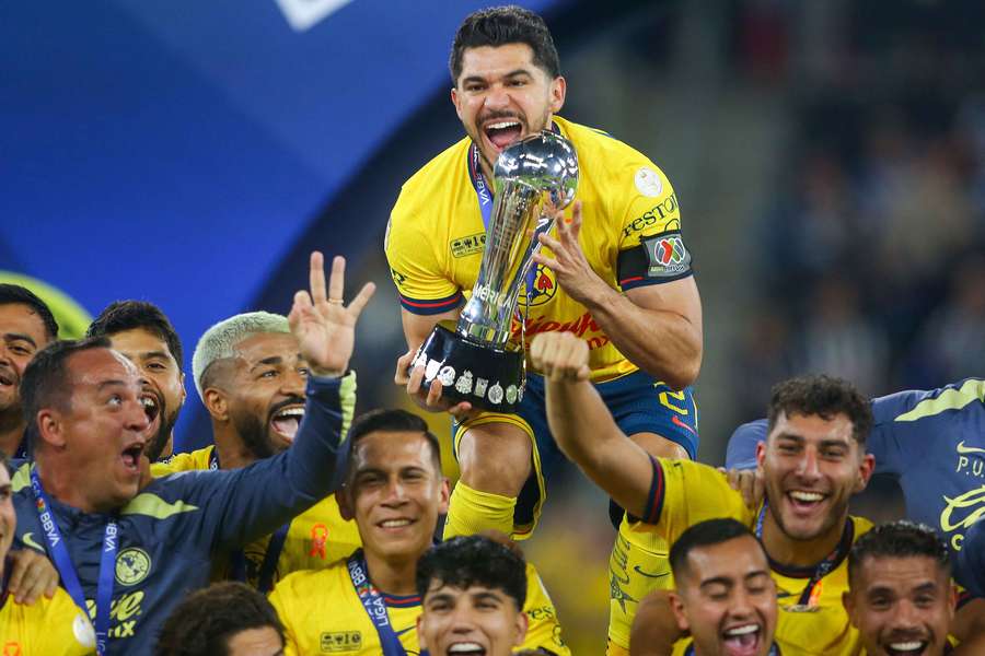 América comemora o título