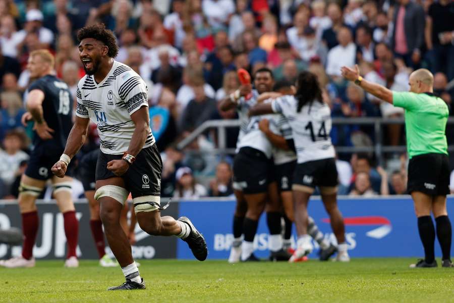 Fiji causou uma grande reviravolta contra a Inglaterra no fim de semana