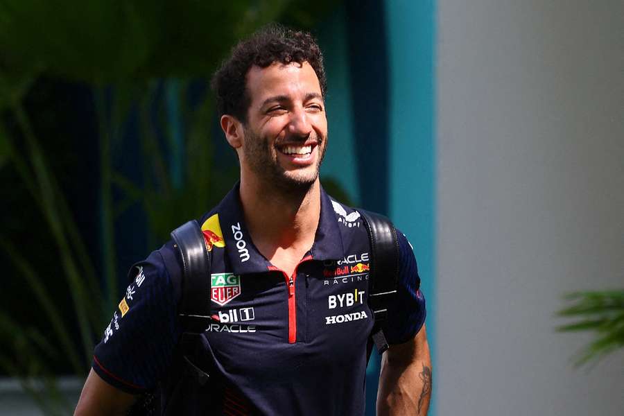 Ricciardo is back in F1 with the Red Bull-owned AlphaTauri team