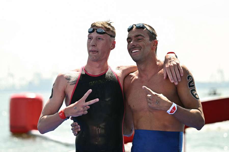 Gregorio Paltrinieri e Florian Wellbrock