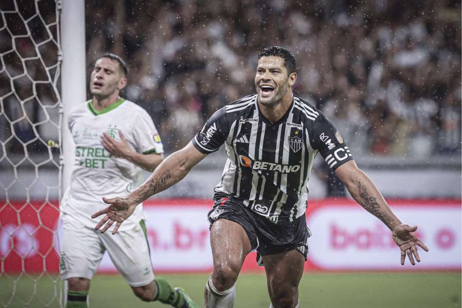Hulk foi o grande artilheiro do Campeonato Mineiro 2023, com 11 gols marcados