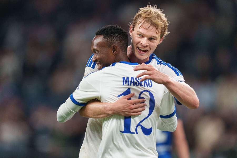 Thapelo Maseko has three goal contributions in four games for FC Copenhagen