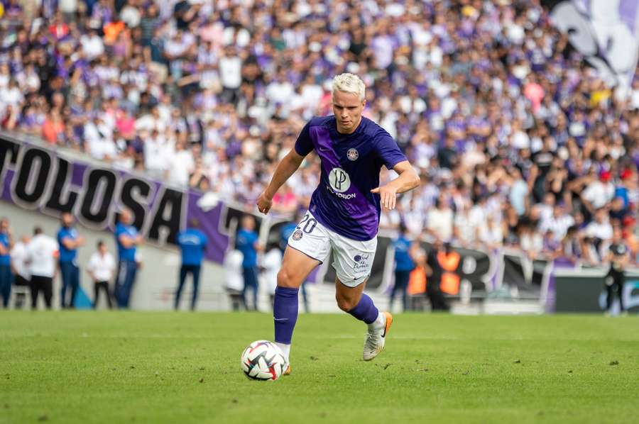 Niklas Schmidt im Einsatz für den FC Toulouse.