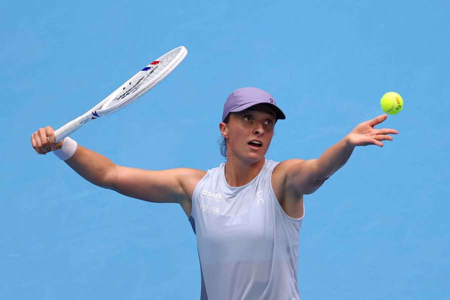 Iga Swiatek is currently eyeing the Beijing title