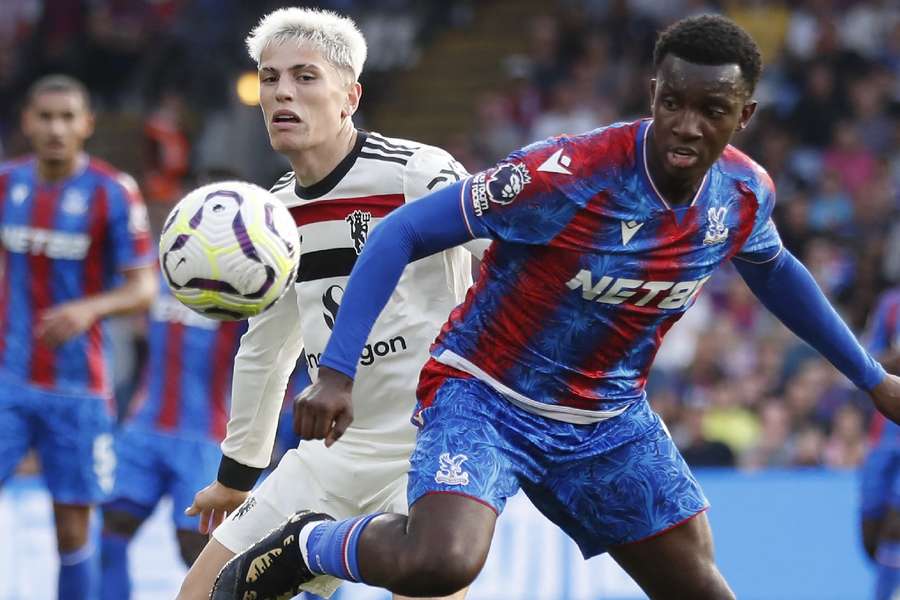 Manchester United não conseguiu furar a defesa do Palace no Sellhurst Park 