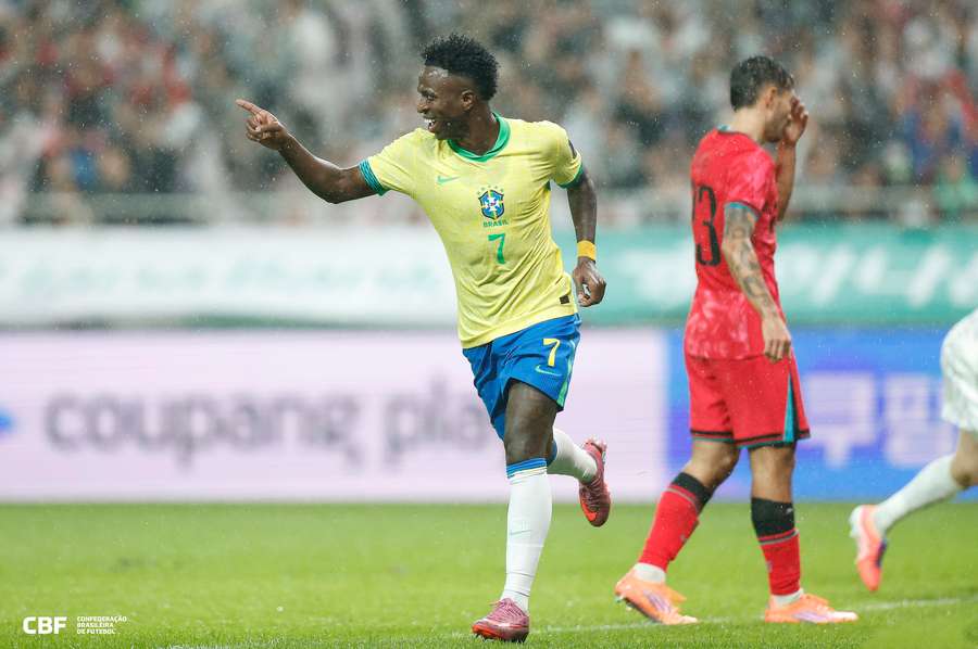 Vini Jr. é um dos destaques da Seleção Brasileira atual 