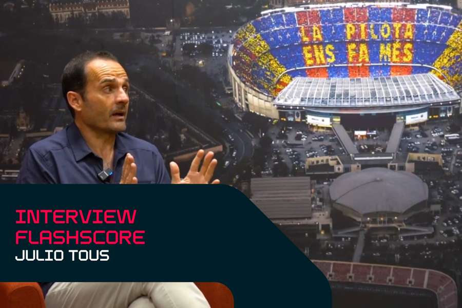 Julio Tous, en conversation avec Flashscore.