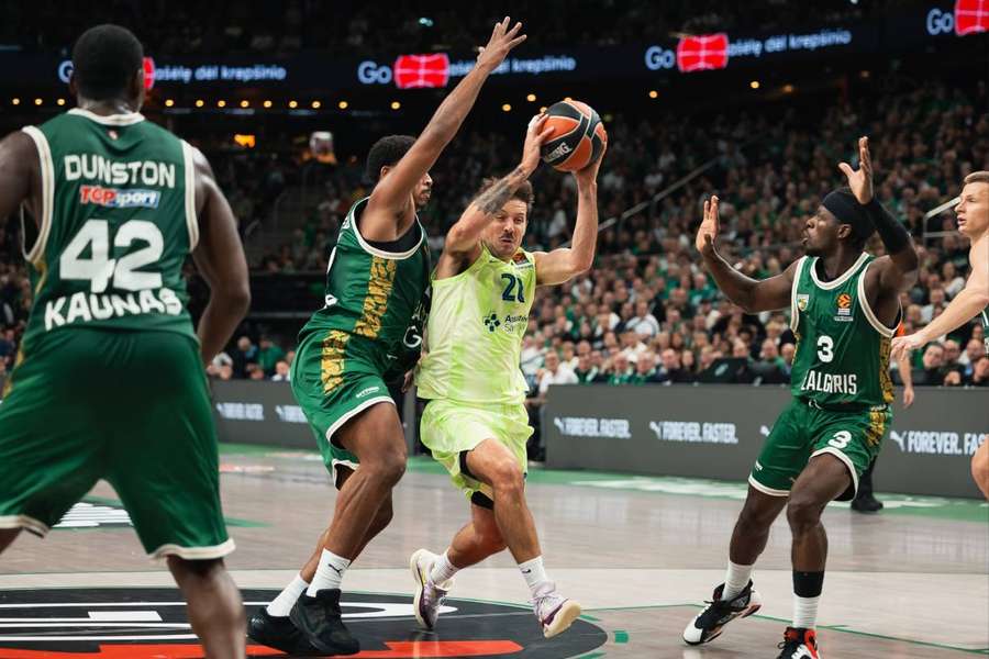 Laprovittola, durante el Zalgiris-Barcelona