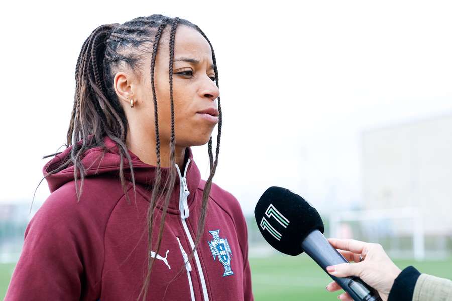 Jéssica Silva falou aos jornalistas