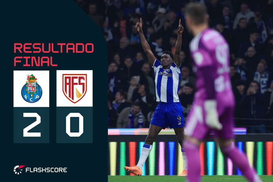 Samu fez os dois golos da vitória do FC Porto