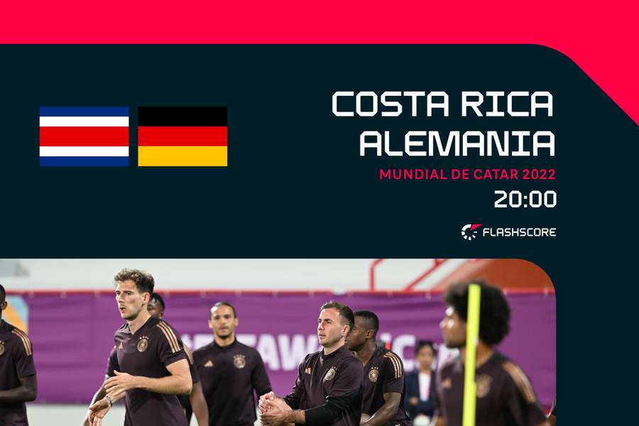 Alemania frente a Costa Rica para evitar una segunda debacle mundialista.
