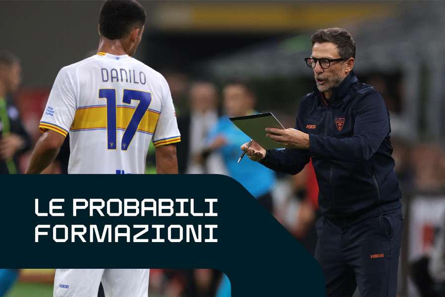 Eusebio Di Francesco e Danilo Veiga Eusebio Di Francesco e Danilo Veiga