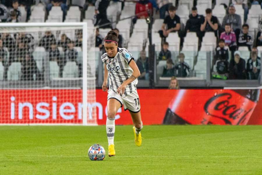 Barbara Bonansea, attaccante della Juventus