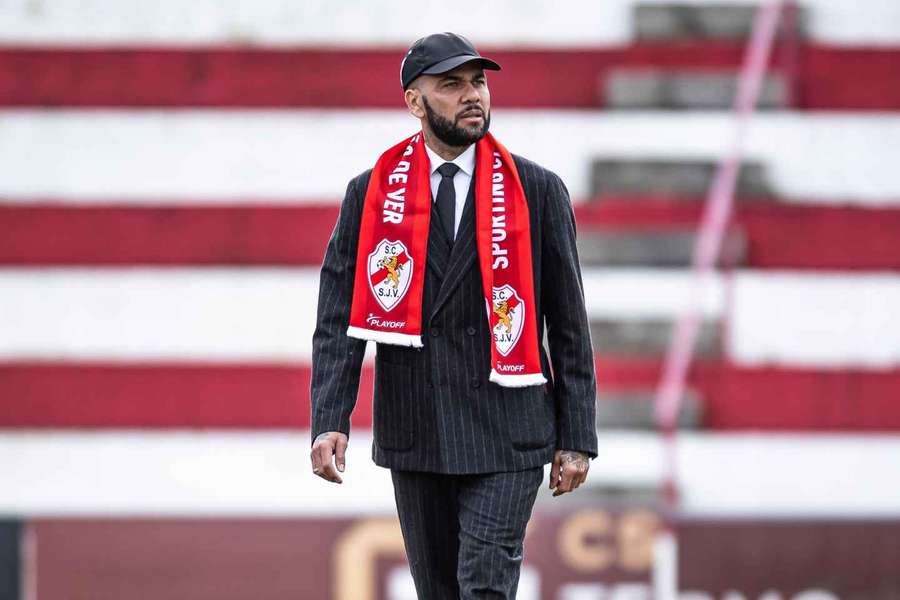 Dani Alves em São João de Ver Dani Alves em São João de Ver