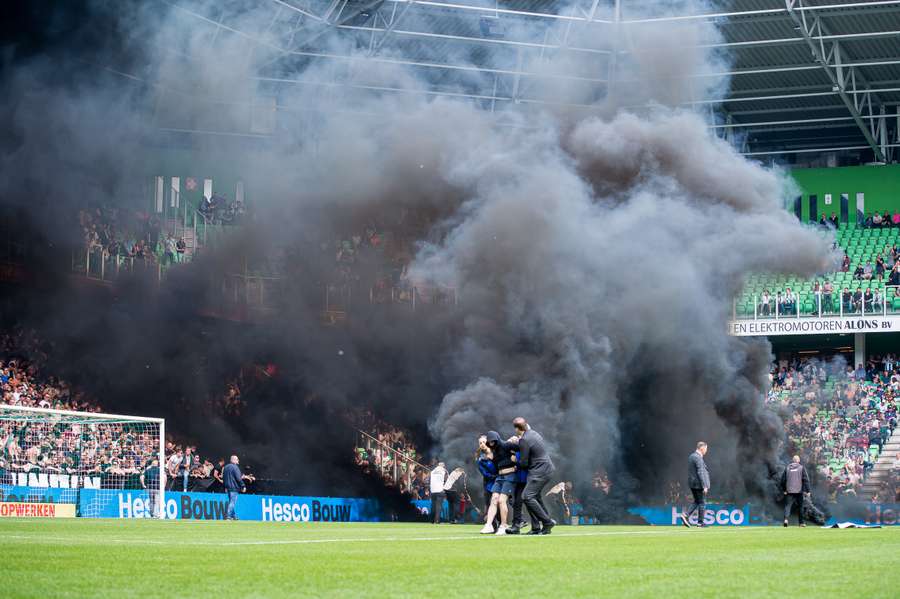 FC Groningen speelt dinsdagmiddag voor de tweede keer dit seizoen in een leeg stadion