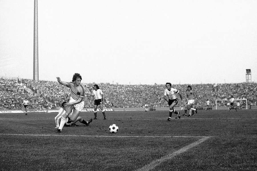 Nederland-Argentinië op het WK 1974