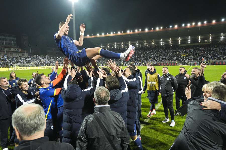Džeko a încheiat un capitol de succes