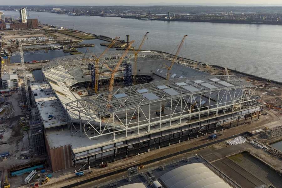 Novo estádio do Everton deve estar concluído em agosto de 2024