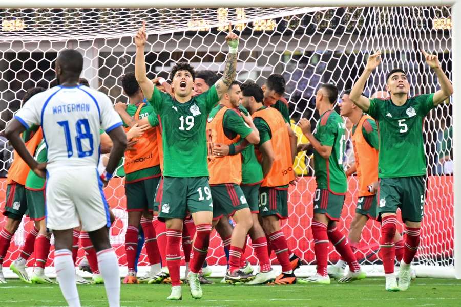 México celebra su triunfo en la Copa de Oro