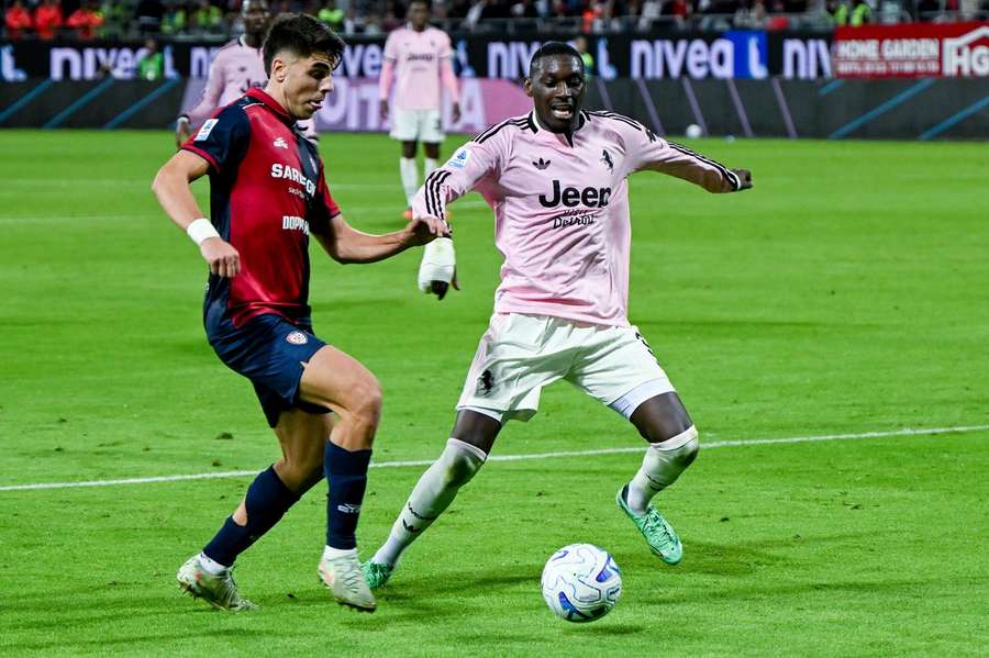 Kolo Muani erzielte den einzigen Treffer für Juventus. Kolo Muani erzielte den einzigen Treffer für Juventus.