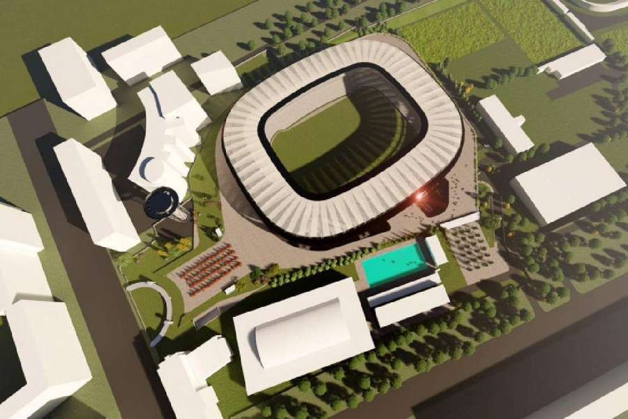 Randare noul complex Dinamo Randare noul complex Dinamo