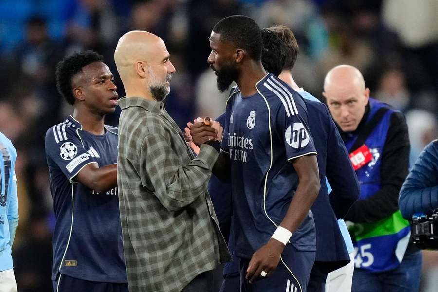 Guardiola și Rudiger
