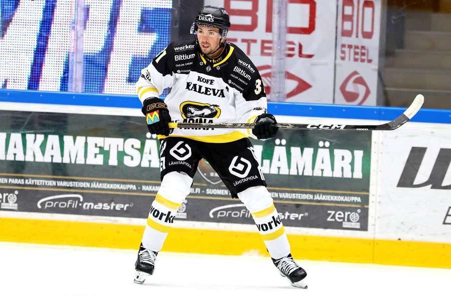 Eetu Koivistoinen scored Karpat's opener against SaiPa Eetu Koivistoinen scored Karpat's opener against SaiPa