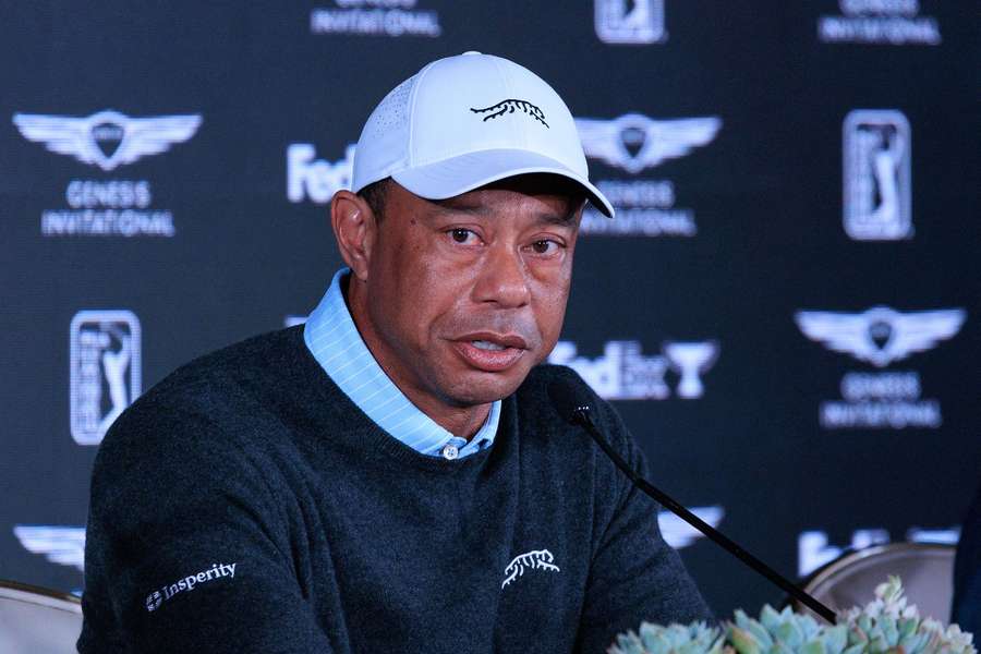 Tiger Woods anunciou afastamento temporário das competições