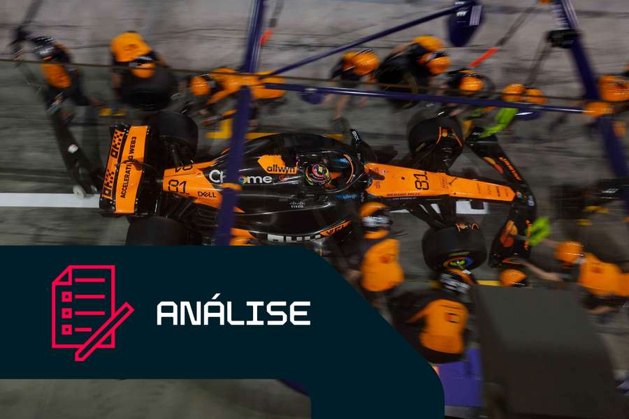 A McLaren parece ser a equipa a bater