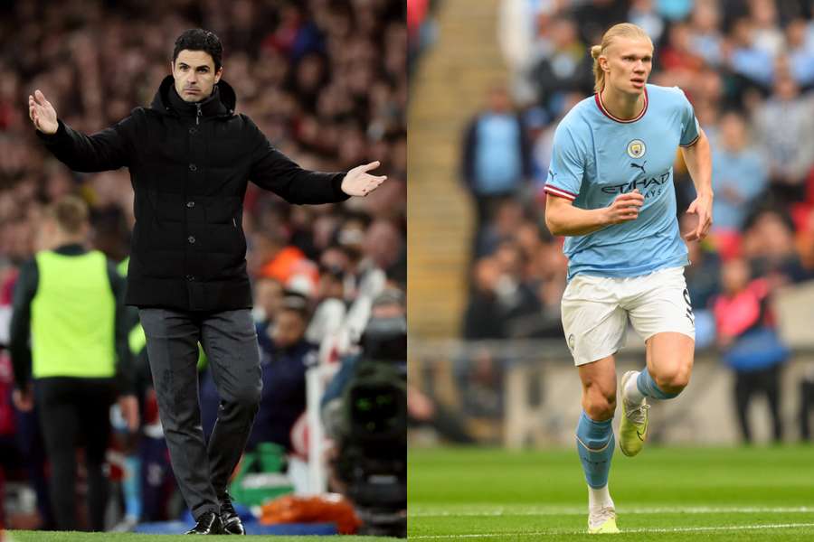 Mikel Arteta l-a complimentat pe ”uriașul” Haaland de la City