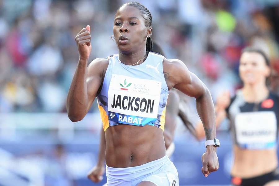 Jamaicanske Shericka Jackson er nu femtehurtigste kvinde på 100 meter i historien.