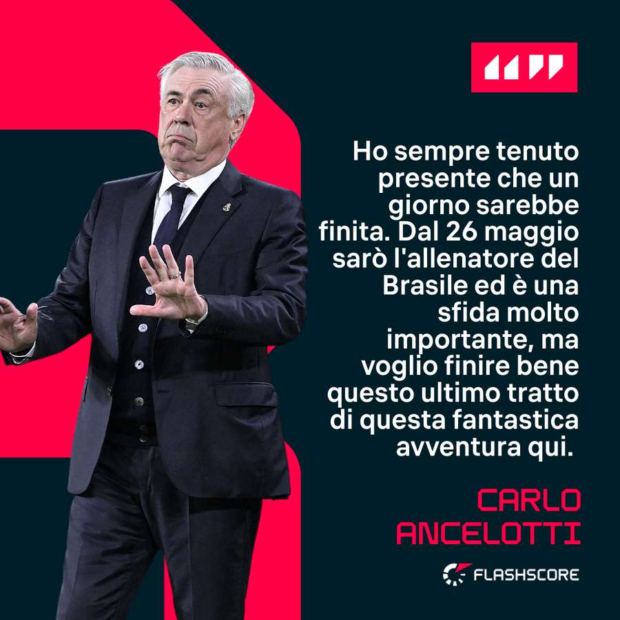 Le parole di Carlo Ancelotti
