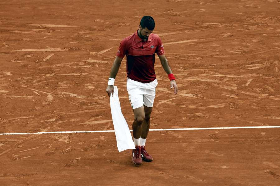 Djokovic liep het scheurtje in zijn meniscus op tijdens de wedstrijd tegen Francisco Cerundolo