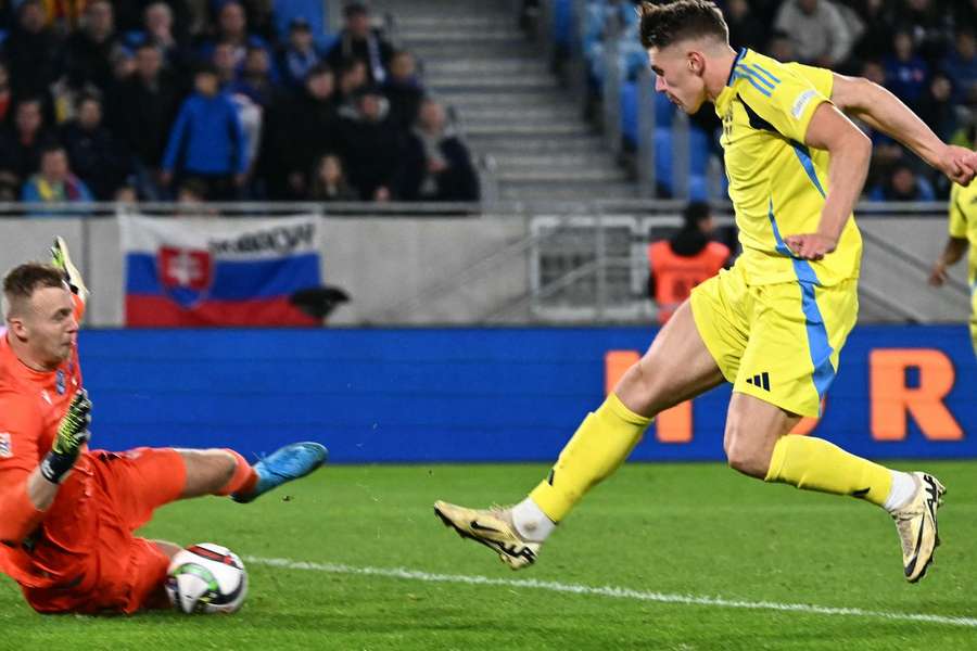 Gyökeres apontou o terceiro golo da equipa sueca